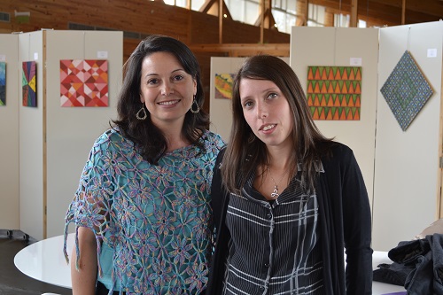 Gabriela Aurelio y Florencia Malamud, las organizadoras del certamen (Crédito IB).